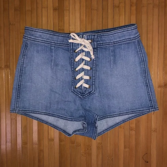 Carmar Lace Up Shorts - Picture 1 of 4